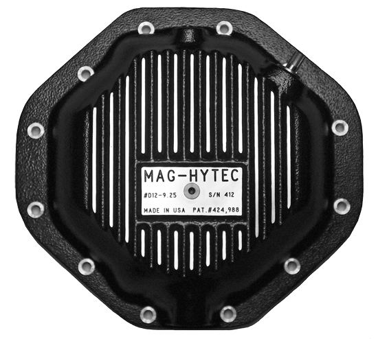 Mag-Hytec Black Chrysler 12 Bolt 9.25 Rear Differential Cover - Click Image to Close